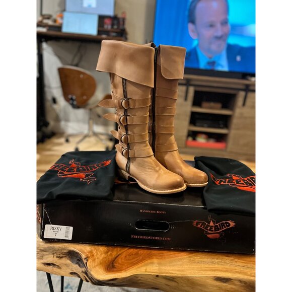 Freebird Risky Knee High Boot NWT -  Size  7 - Picture 3 of 7